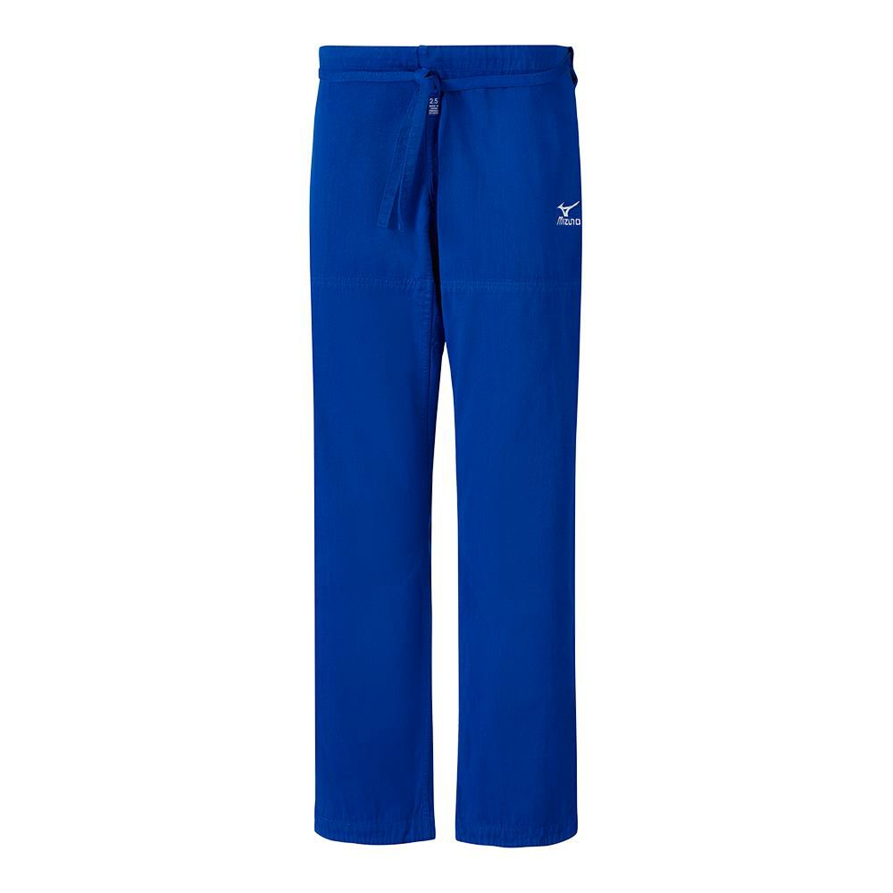 Mizuno Men's Judo Blue Pants Shiai Apparel - PY01827